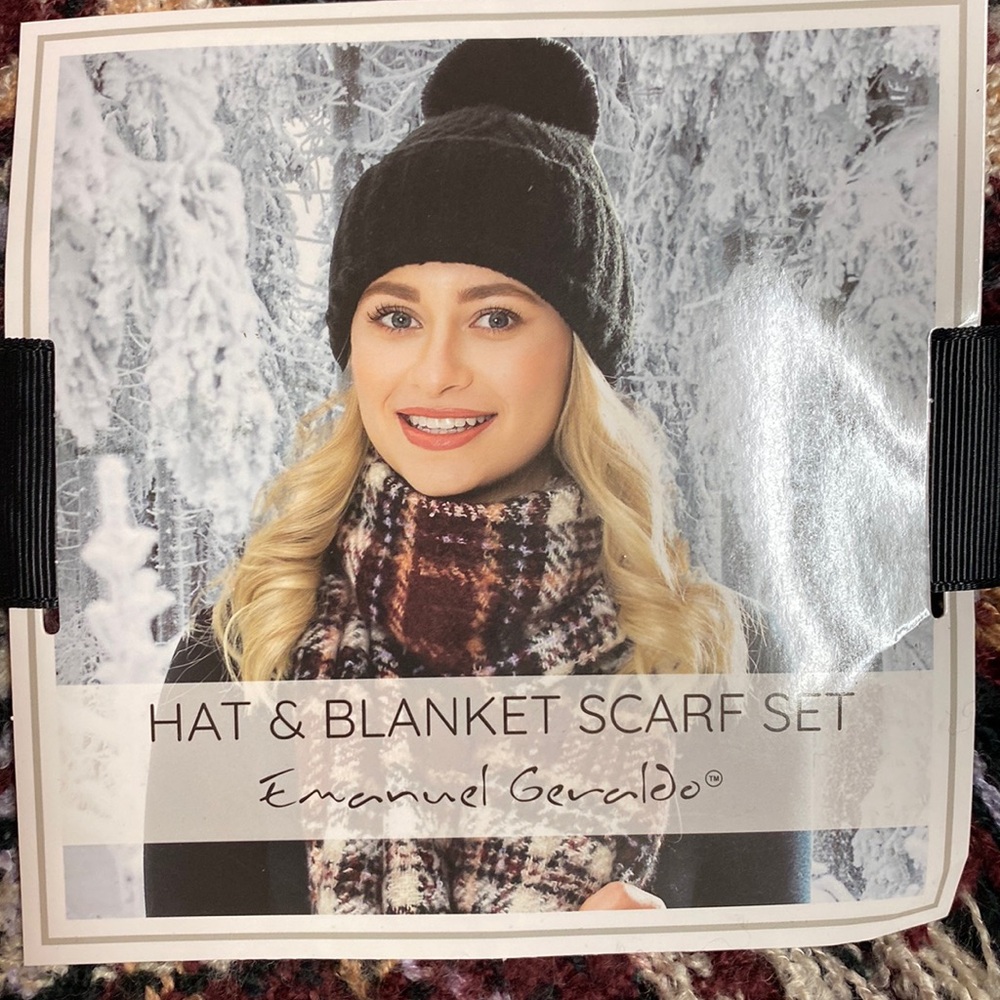 Emanuel Geraldo Thick Winter Scarf NEW NWT